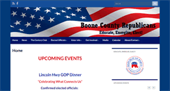 Desktop Screenshot of boonecountygop.org